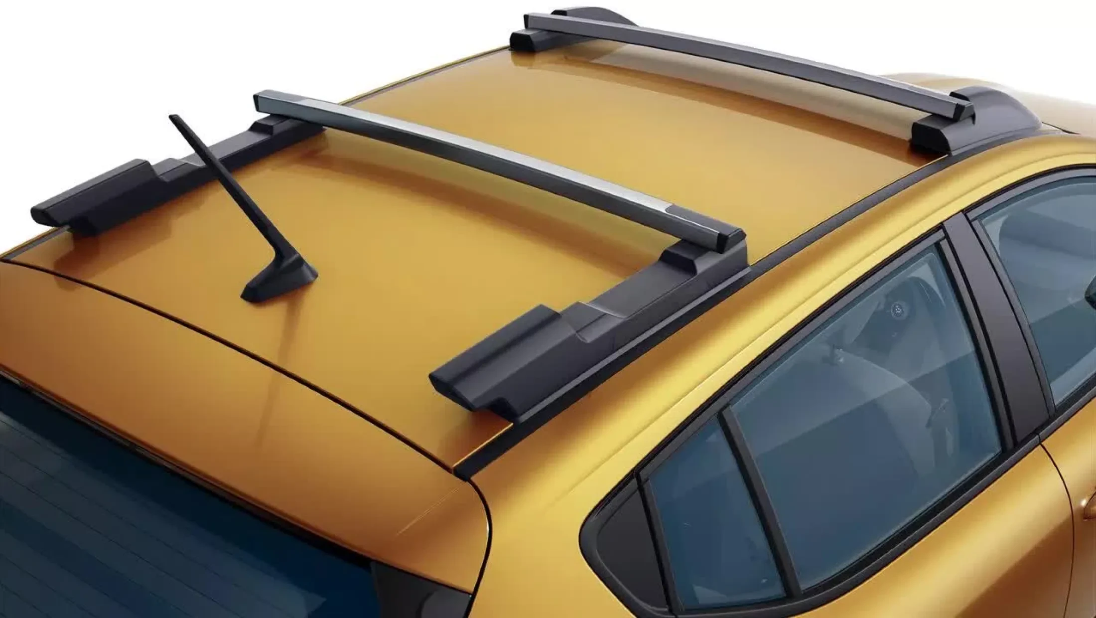 Dacia Sandero Stepway met modulaire dakrails